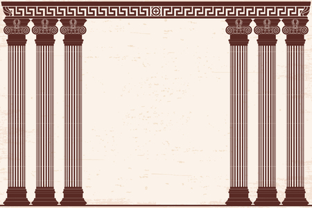 Ancient Greek background.のイラスト素材