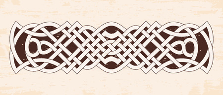 Celtic national ornament. isolated on plain backgroundのイラスト素材