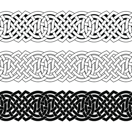 Celtic national seamless ornament.のイラスト素材