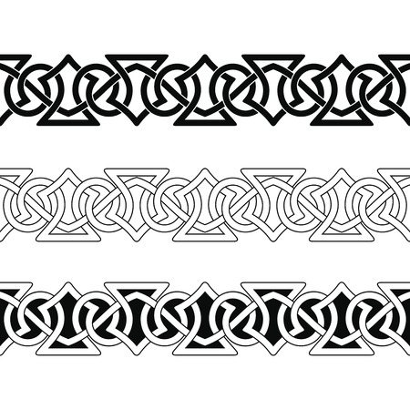 Celtic national seamless ornament.のイラスト素材