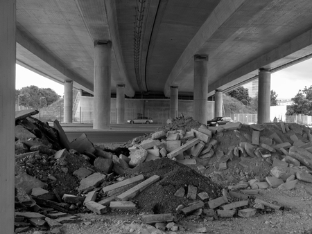 Under the autobahnのeditorial素材