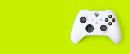 Xbox Series S game controller - 11 Dec, 2020 - Sao Paulo, Brazil