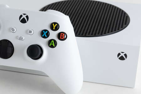 Xbox Series S with controller in close view, 14th Jan 2021, Sao Paulo, Brazil