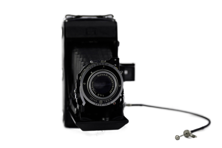 Old Camera With White Background