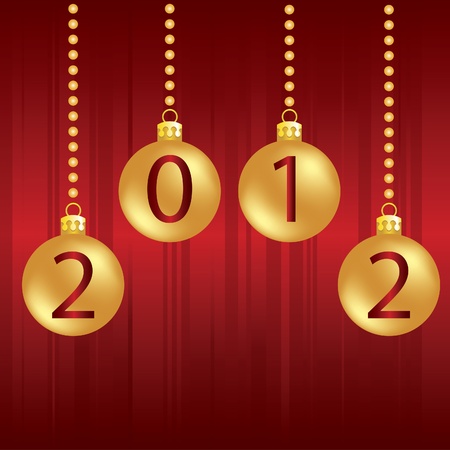 Christmas Background 2012のイラスト素材