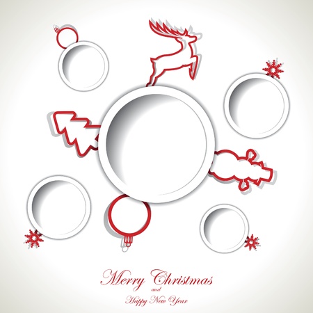 Christmas background with text placeのイラスト素材