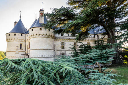 view of the castle and the surrounding gardenのeditorial素材
