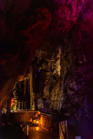 visit to the entrails of the wonderful cavityの写真素材