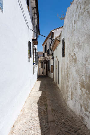 image of the typical streets of the townの写真素材