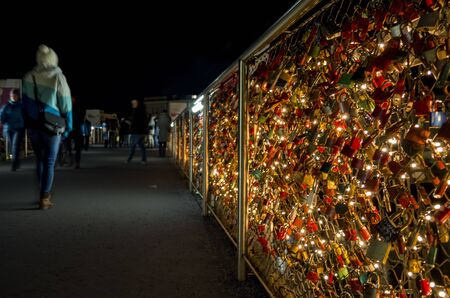 Love bridgeの写真素材