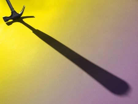 Shadow ram hammer の写真素材