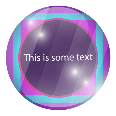 Creative color template for textのイラスト素材