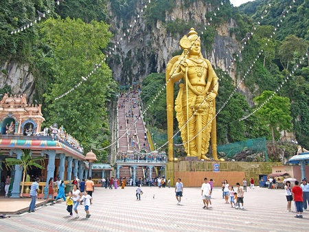 Batu Caves Temple in Malaysiaのeditorial素材