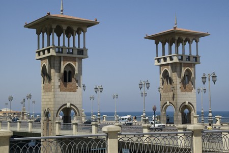 ALEXANDRIA, EGYPT - MAY 30: We take a closer look at Alexandria's city life on MAY 30, 2008, as it's the second-largest city in Egypt, the country's largest seaport and an important tourist resort.のeditorial素材