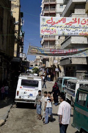 ALEXANDRIA, EGYPT - MAY 30: We take a closer look at Alexandria's city life on MAY 30, 2008, as it's the second-largest city in Egypt, the country's largest seaport and an important tourist resort.のeditorial素材