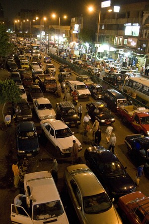 CAIRO, EGYPT - MAY 31: We take a closer look at Cairo's Khan El-Khalili Bazaar life on MAY 31, 2008, as this shopping area dates back to 1382.のeditorial素材