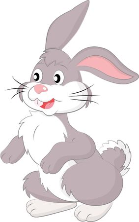 Cartoon Vector Rabbitのイラスト素材