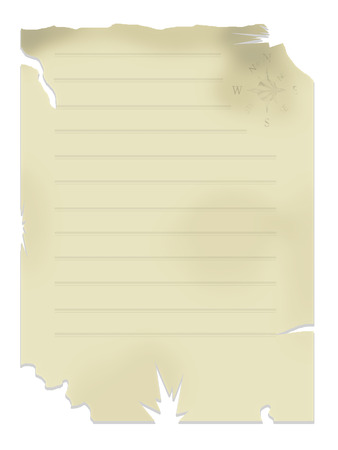 illustration of old grunge paperのイラスト素材