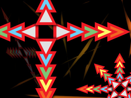 abstract arrows and direction