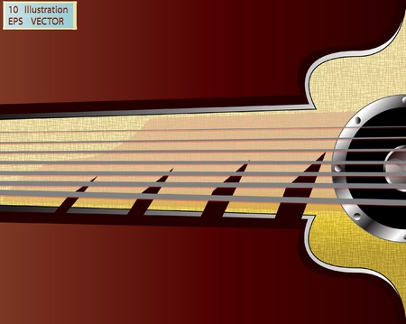abstract guitareのイラスト素材