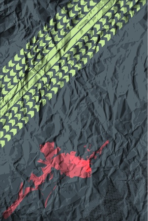 abstract blood drop のイラスト素材