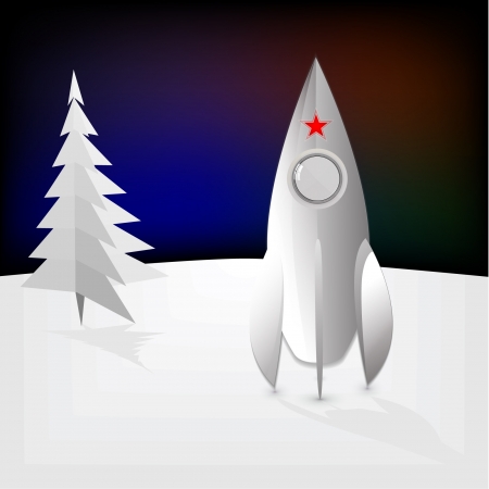 rocket ready for start のイラスト素材