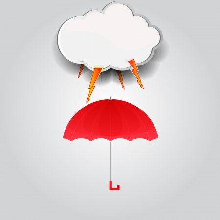 rainy weather のイラスト素材
