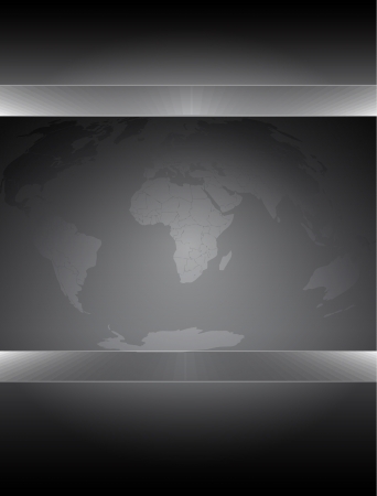 Abstract world map background のイラスト素材