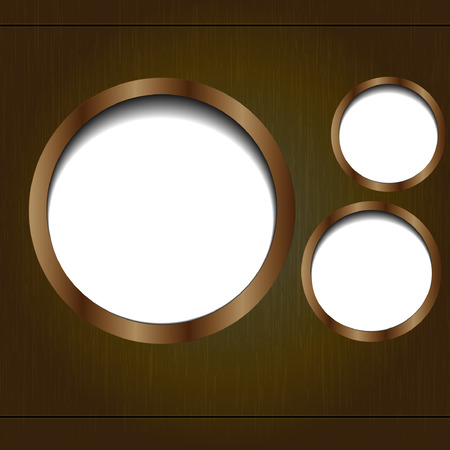 Round frames のイラスト素材