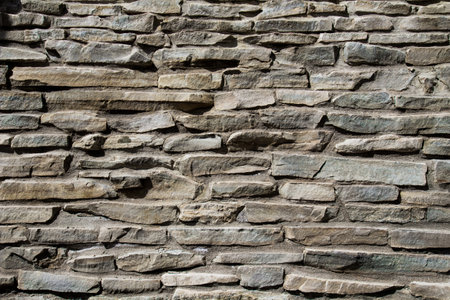 Natural stone wall texture for background. Old Brick texture, Grunge brick wall background.の写真素材