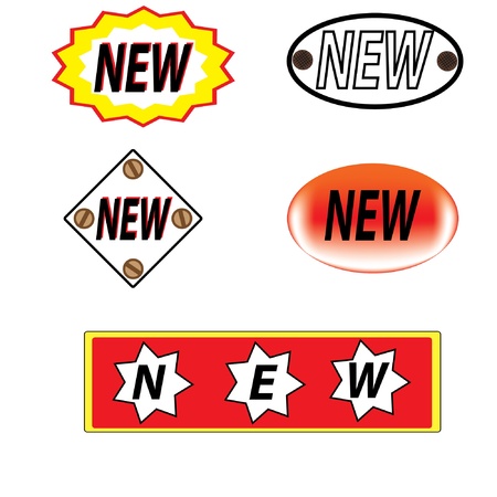 icon "new"のイラスト素材