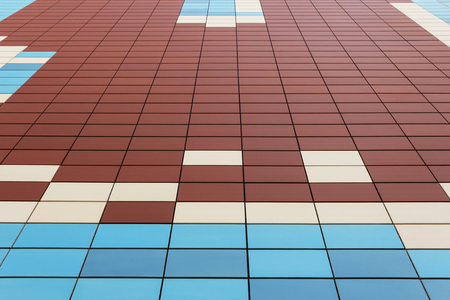 lots of colorful rectangles. Abstract multicolored background.