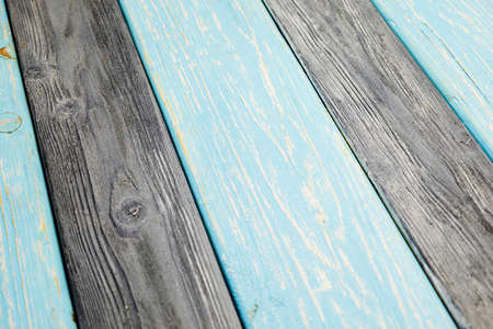 background made of natural wooden boards, boards of different colors,