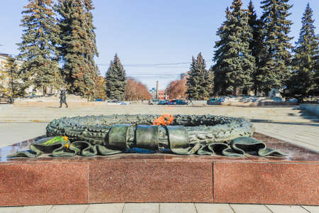 Monument to the Heroes of the Great Patriotic War and the Eternal Flame.のeditorial素材