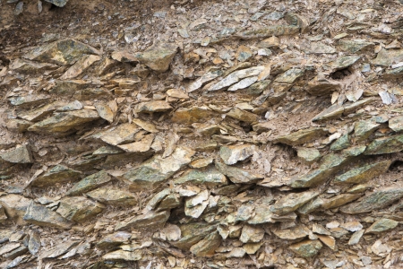 Rocks background texture - grey and greenの写真素材