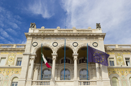 Government Palace Trieste, Italy -  Palazzo del Governoのeditorial素材