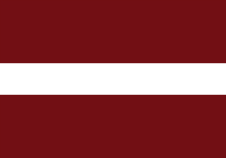National flag of Latvia themes idea design. Vector illustrationのイラスト素材