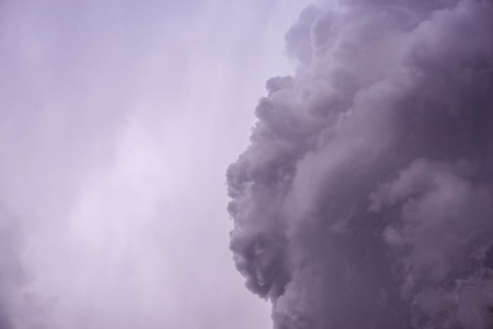Dark sky before storm, background. Storm clouds.