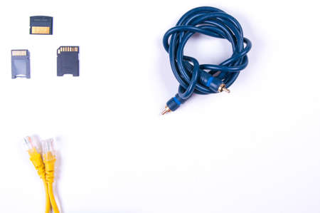 Different cables for connecting different connectors for connecting electronic boards, audio and...