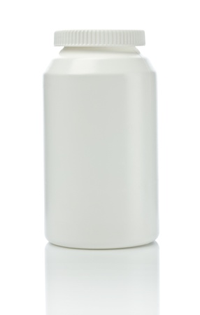 white medical bottleの写真素材