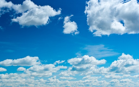 cloudy heavenの写真素材