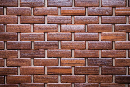 Textured wooden place matの写真素材