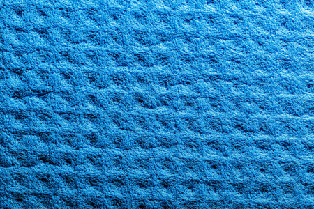 New blue kitchen dishcloth background.の写真素材