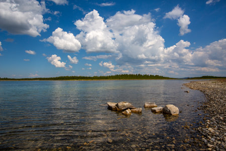 Burabay, formerly Borovoye, is a settlement in Burabay District, Akmola Region, Kazakhstan.の写真素材
