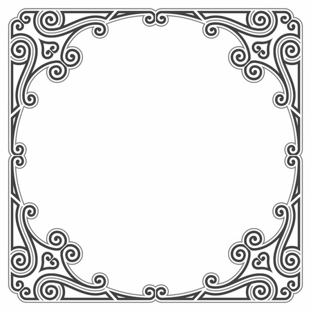 Decorative frameのイラスト素材