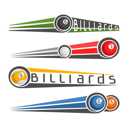 The image on the subject of billiardsのイラスト素材