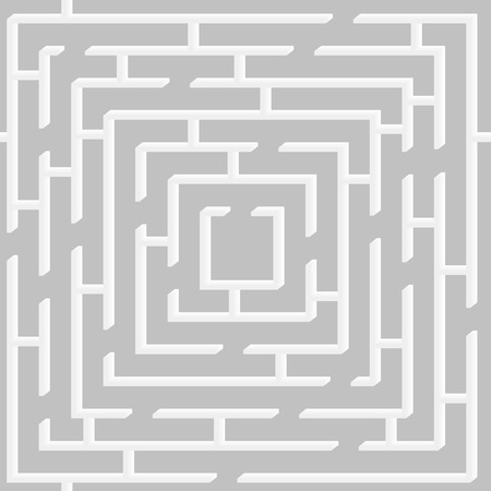 Seamless pattern with mazeのイラスト素材