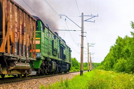 train transportationの写真素材