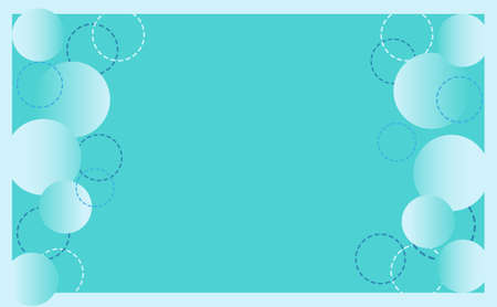 Circular decoration blue background materialのイラスト素材