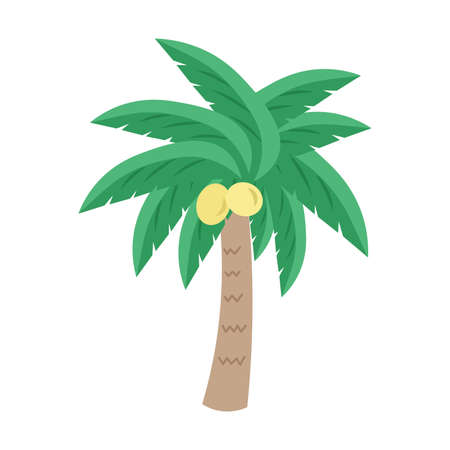 Clip art of palm treeのイラスト素材